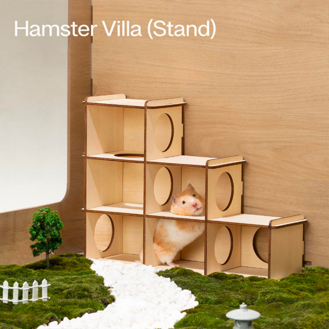 MewooFun Hamster Tunnel - 4mm Basswood