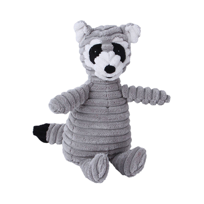 Cotton Stuffed Plushee Chew Toy - Raccoon