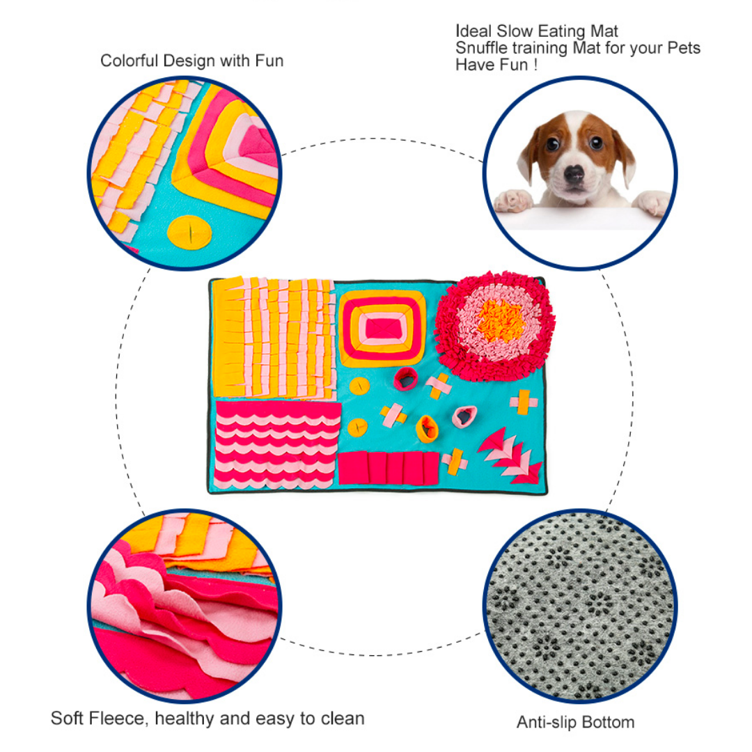 DogLemi Colorful Snuffle Mat