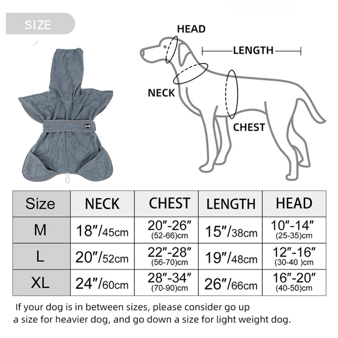 DogLemi Absorbent Microfiber Pet Towel