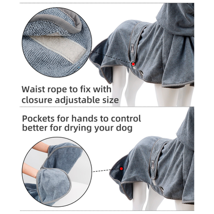 DogLemi Absorbent Microfiber Pet Towel