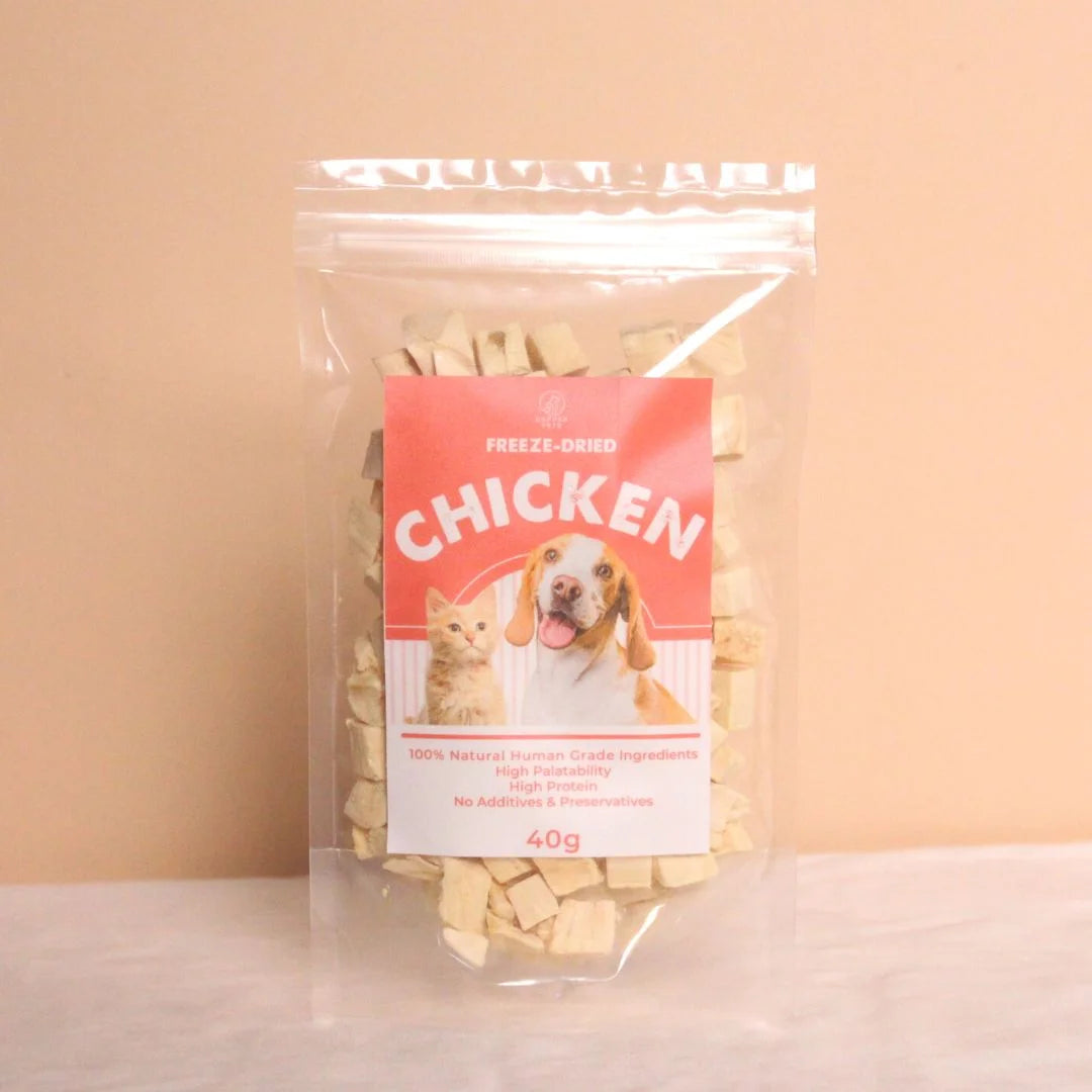 Dapper Pets Freeze-Dried Treats - Chicken (40g/90g)