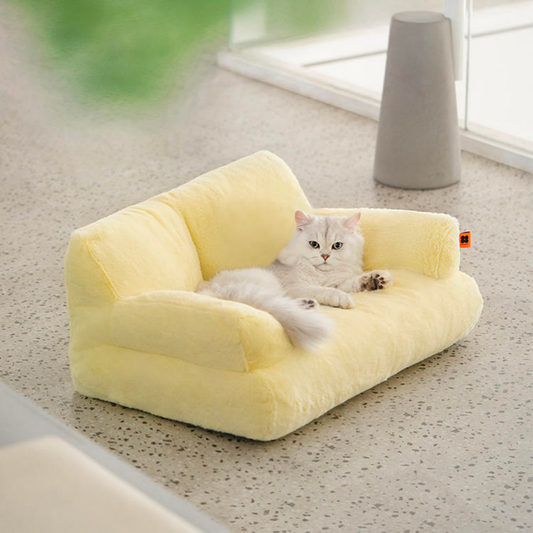 MewooFun Anti-Collapse Velvet Sofa Pet Bed