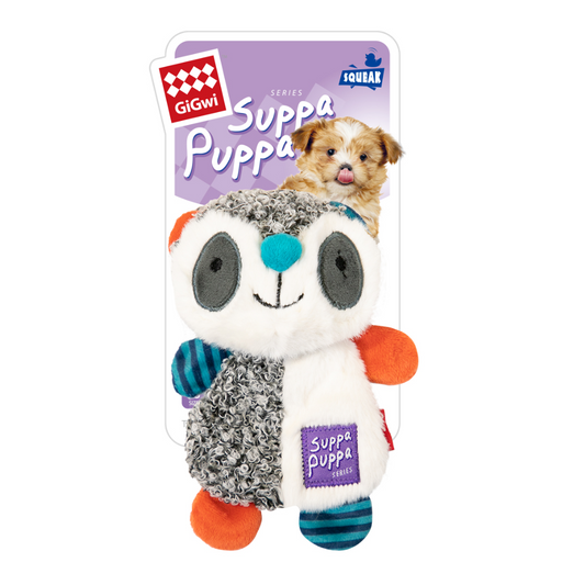 GigWi Suppa Puppa Crinkle Toy - Racoon