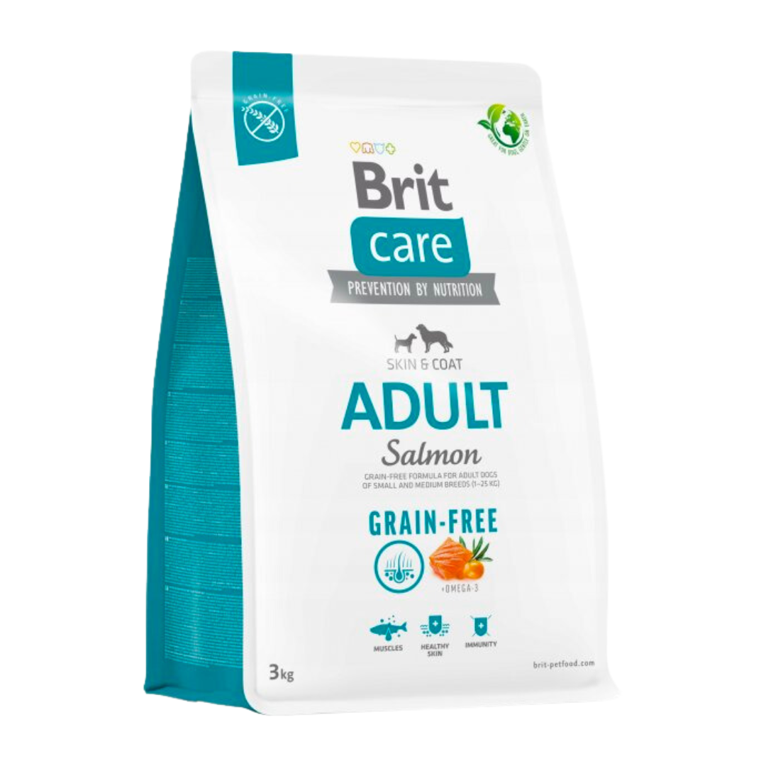 Brit Care Dog Food Grain-Free Salmon - Adult (3kg)