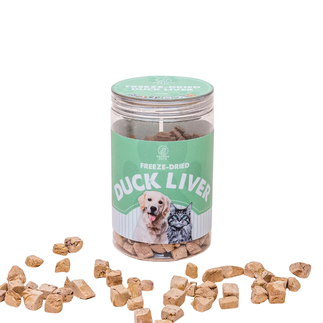 Dapper Pets Freeze-Dried Treats - Duck Liver (40g/90g)