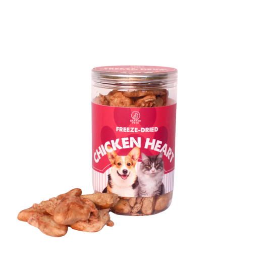 Dapper Pets Freeze-Dried Treats - Chicken Heart (80g)