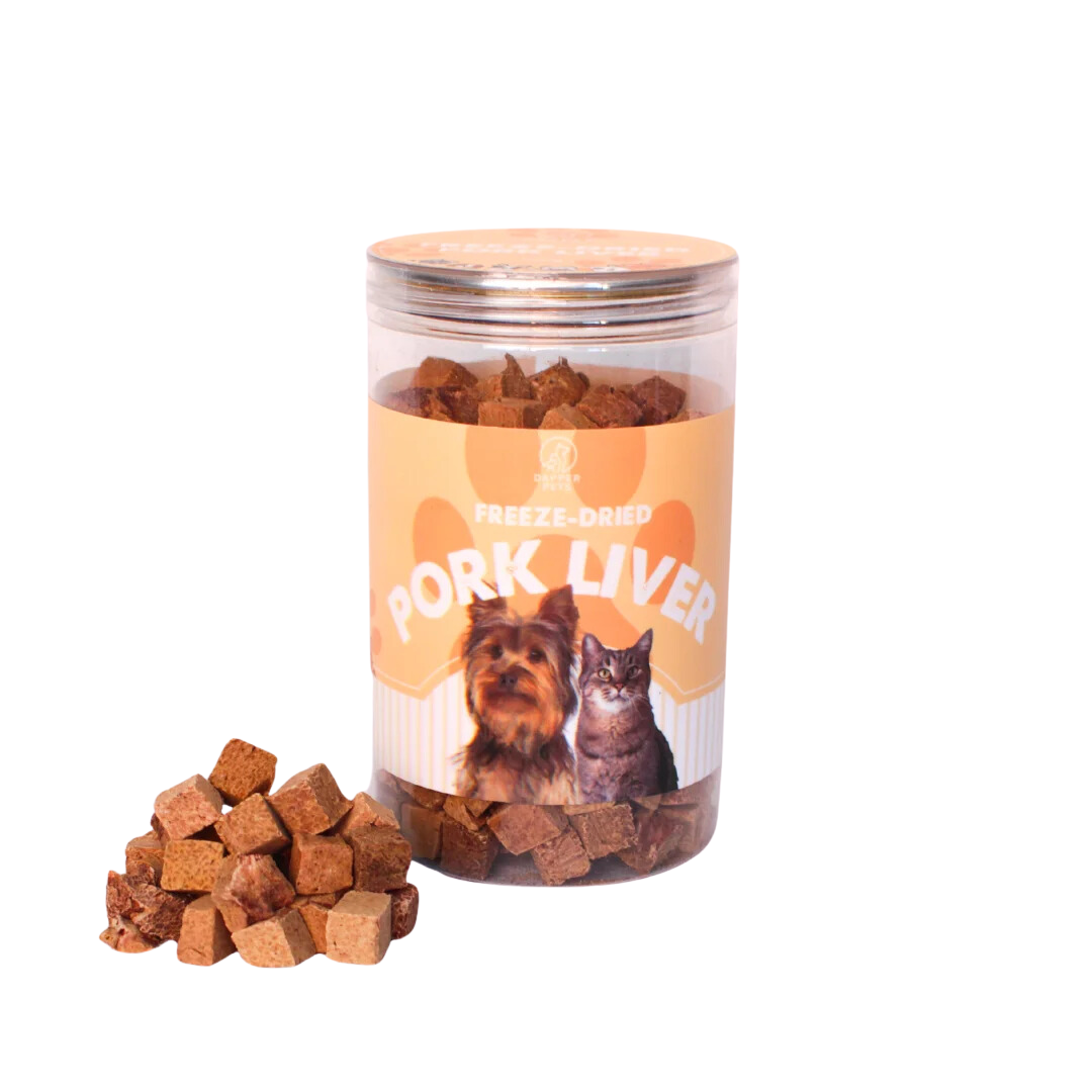 Dapper Pets Freeze-Dried Treats - Pork Liver (120g)