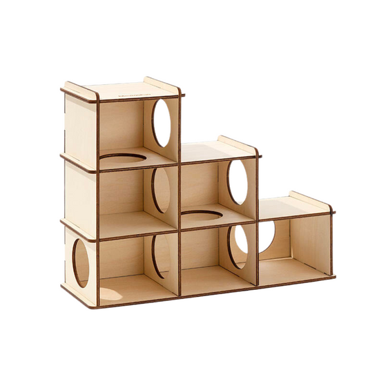 MewooFun Hamster Tunnel - 4mm Basswood